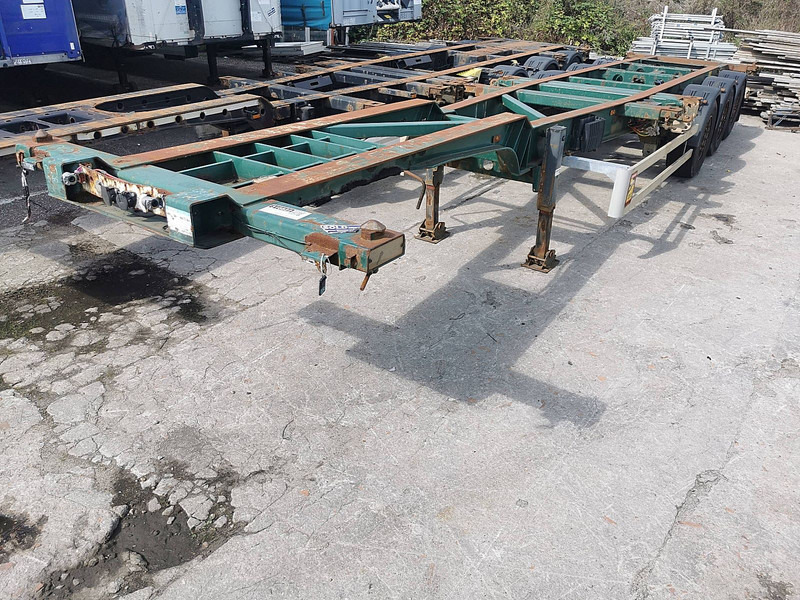 Schmitz Cargobull - Επικαθήμενο μεταφοράς εμπορευματοκιβωτίων/ Κινητό αμάξωμα: φωτογραφία 1 Schmitz Cargobull - Επικαθήμενο μεταφοράς εμπορευματοκιβωτίων/ Κινητό αμάξωμα: φωτογραφία 1