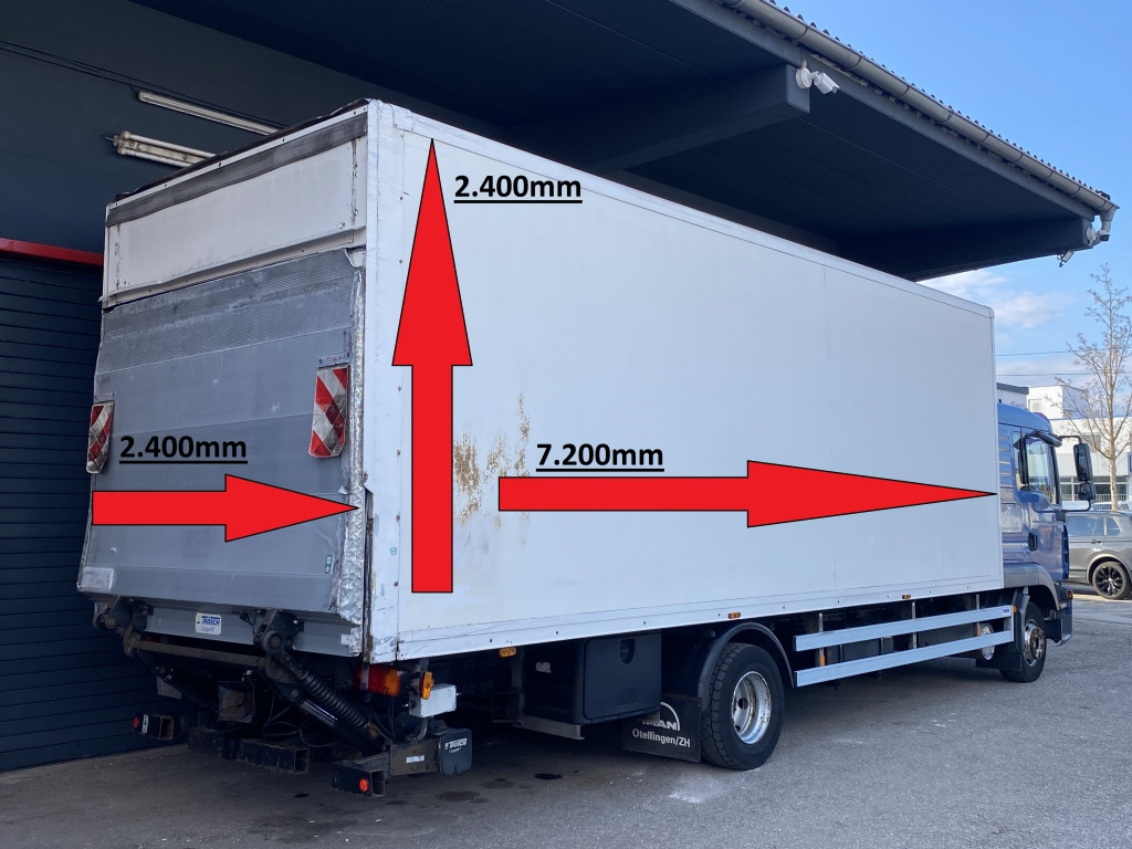 MAN TGL 12.240 7,2mKoffer Klimaaut LBW AutomatikAHK - Φορτηγό κόφα: φωτογραφία 5 MAN TGL 12.240 7,2mKoffer Klimaaut LBW AutomatikAHK - Φορτηγό κόφα: φωτογραφία 5