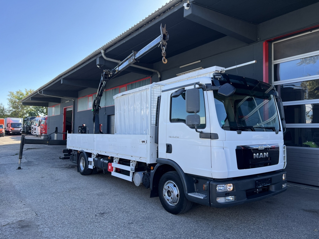 MAN TGL 12.250 6m Glasreff Palfinger PK-8501K Klima - Φορτηγό με ανοιχτή καρότσα, Φορτηγό με γερανό: φωτογραφία 5 MAN TGL 12.250 6m Glasreff Palfinger PK-8501K Klima - Φορτηγό με ανοιχτή καρότσα, Φορτηγό με γερανό: φωτογραφία 5