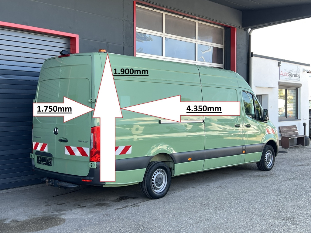 Βαν Mercedes-Benz Sprinter 316 CDI MAXI Eu6d Kamera Leder AHK-3,5t: φωτογραφία 11