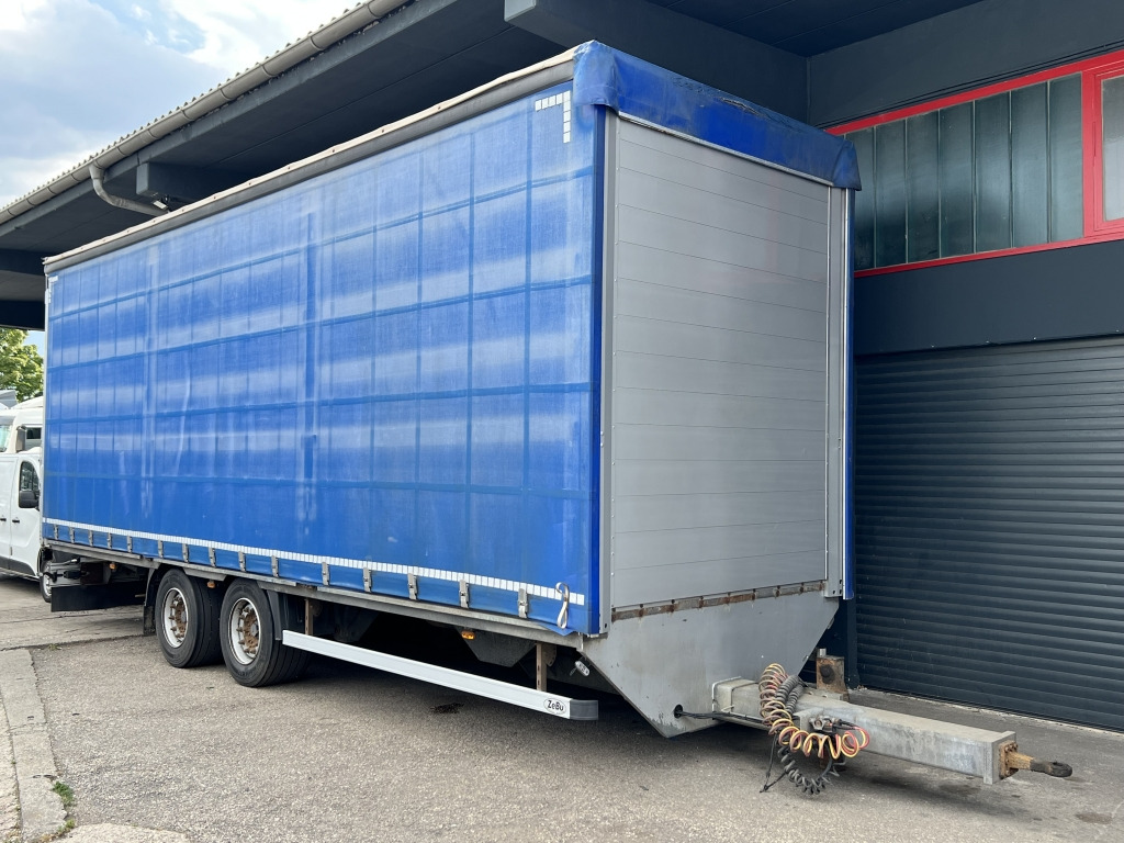 Τρέιλερ κουρτίνα Zebu 3037 Tandem 8.5m P+P Edscha Verdeck: φωτογραφία 9
