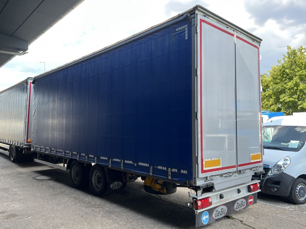 Τρέιλερ κουρτίνα Zebu 3037 Tandem 8.5m P+P Edscha Verdeck: φωτογραφία 10