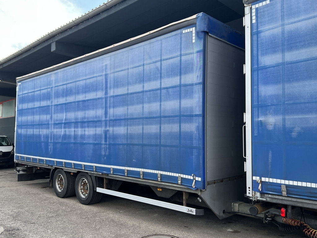 Τρέιλερ κουρτίνα Zebu 3037 Tandem 8.5m P+P Edscha Verdeck: φωτογραφία 13