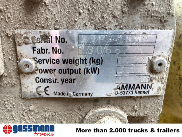 Ammann AVP 1850 Rüttelplatte - Δονητική πλάκα: φωτογραφία 4 Ammann AVP 1850 Rüttelplatte - Δονητική πλάκα: φωτογραφία 4