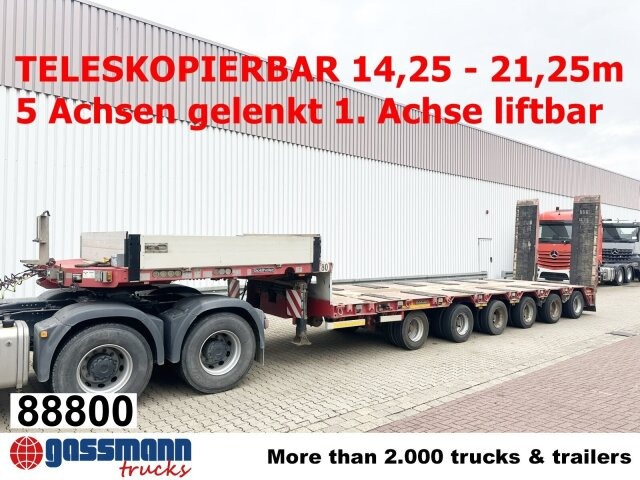 Goldhofer STZ-L 6-67/80 A, 6 Achsen, 86.000kg Ges.-Gew. - Επικαθήμενο με χαμηλό δάπεδο: φωτογραφία 1 Goldhofer STZ-L 6-67/80 A, 6 Achsen, 86.000kg Ges.-Gew. - Επικαθήμενο με χαμηλό δάπεδο: φωτογραφία 1