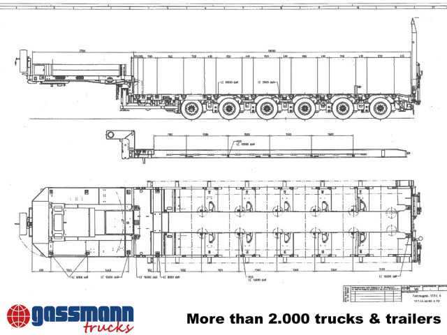Goldhofer STZ-L 6-67/80 A, 6 Achsen, 86.000kg Ges.-Gew. - Επικαθήμενο με χαμηλό δάπεδο: φωτογραφία 4 Goldhofer STZ-L 6-67/80 A, 6 Achsen, 86.000kg Ges.-Gew. - Επικαθήμενο με χαμηλό δάπεδο: φωτογραφία 4