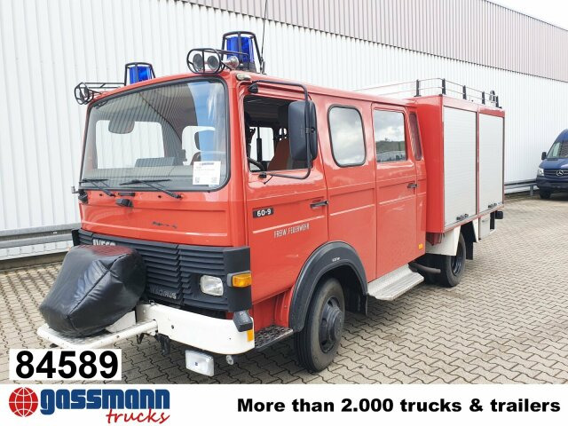 Iveco 60-9A Doka 4x2, LF8 - Πυροσβεστικό όχημα: φωτογραφία 1 Iveco 60-9A Doka 4x2, LF8 - Πυροσβεστικό όχημα: φωτογραφία 1