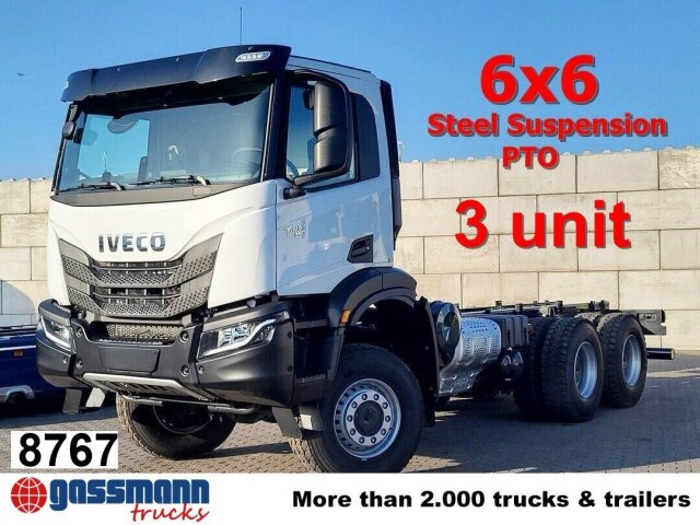 Iveco T-Way 360 6x6, Nebenantrieb, 3x VORHANDEN! - Φορτηγό σασί: φωτογραφία 1 Iveco T-Way 360 6x6, Nebenantrieb, 3x VORHANDEN! - Φορτηγό σασί: φωτογραφία 1