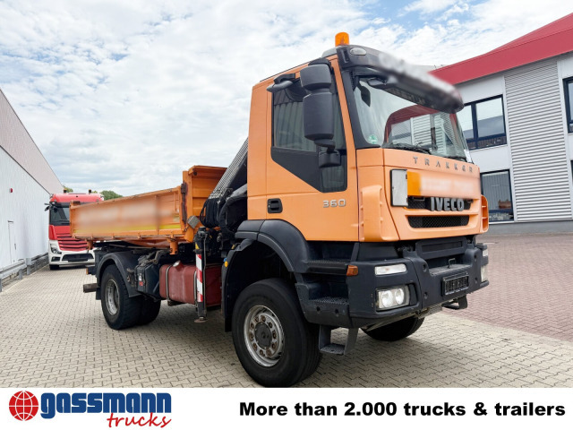 Φορτηγό ανατρεπόμενο, Φορτηγό με γερανό Iveco Trakker AD190T36W 4x4, EEV, Kran Hiab 111BS-2: φωτογραφία 10