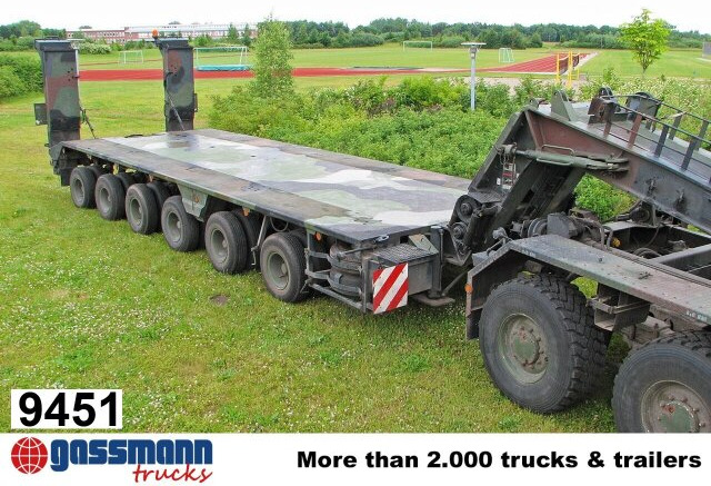 Kässbohrer SLT 56 t, Elefant (Franziska) EX BW - Επικαθήμενο με χαμηλό δάπεδο: φωτογραφία 1 Kässbohrer SLT 56 t, Elefant (Franziska) EX BW - Επικαθήμενο με χαμηλό δάπεδο: φωτογραφία 1