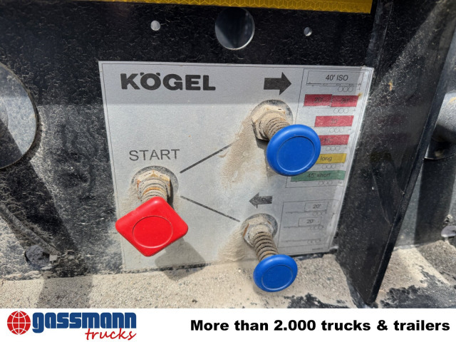 Kögel Port 45 Simplex, Container-Chassis, - Επικαθήμενο μεταφοράς εμπορευματοκιβωτίων/ Κινητό αμάξωμα: φωτογραφία 4 Kögel Port 45 Simplex, Container-Chassis, - Επικαθήμενο μεταφοράς εμπορευματοκιβωτίων/ Κινητό αμάξωμα: φωτογραφία 4