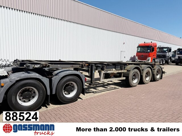 Lag 0-3-39 CD Containerchassis, 20ft und 30ft, ADR - Επικαθήμενο μεταφοράς εμπορευματοκιβωτίων/ Κινητό αμάξωμα: φωτογραφία 1 Lag 0-3-39 CD Containerchassis, 20ft und 30ft, ADR - Επικαθήμενο μεταφοράς εμπορευματοκιβωτίων/ Κινητό αμάξωμα: φωτογραφία 1