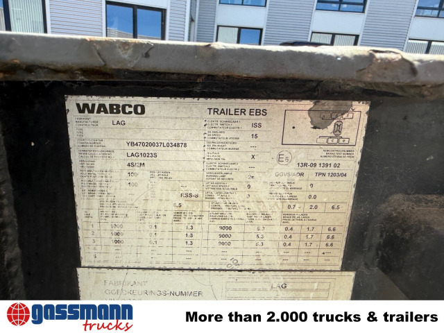 Lag 0-3-39 CD Containerchassis, 20ft und 30ft, ADR - Επικαθήμενο μεταφοράς εμπορευματοκιβωτίων/ Κινητό αμάξωμα: φωτογραφία 2 Lag 0-3-39 CD Containerchassis, 20ft und 30ft, ADR - Επικαθήμενο μεταφοράς εμπορευματοκιβωτίων/ Κινητό αμάξωμα: φωτογραφία 2