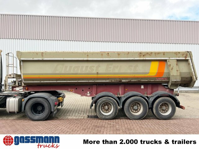 Langendorf SKS-HS 24/28, Stahlmulde ca. 24m³, Liftachse - Επικαθήμενο ανατρεπόμενο: φωτογραφία 3 Langendorf SKS-HS 24/28, Stahlmulde ca. 24m³, Liftachse - Επικαθήμενο ανατρεπόμενο: φωτογραφία 3