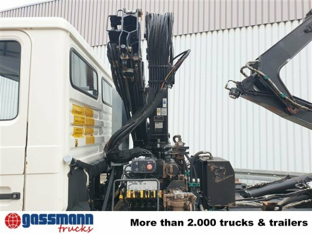 MAN 14.152 F 4x2 BB mit Kran Hiab 060-2 - Φορτηγό φόρτωσης γάντζου, Φορτηγό με γερανό: φωτογραφία 4 MAN 14.152 F 4x2 BB mit Kran Hiab 060-2 - Φορτηγό φόρτωσης γάντζου, Φορτηγό με γερανό: φωτογραφία 4