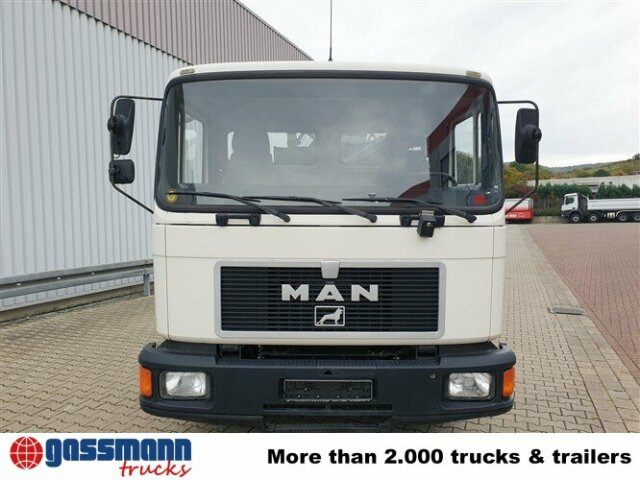 MAN 14.152 F 4x2 BB mit Kran Hiab 060-2 - Φορτηγό φόρτωσης γάντζου, Φορτηγό με γερανό: φωτογραφία 3 MAN 14.152 F 4x2 BB mit Kran Hiab 060-2 - Φορτηγό φόρτωσης γάντζου, Φορτηγό με γερανό: φωτογραφία 3