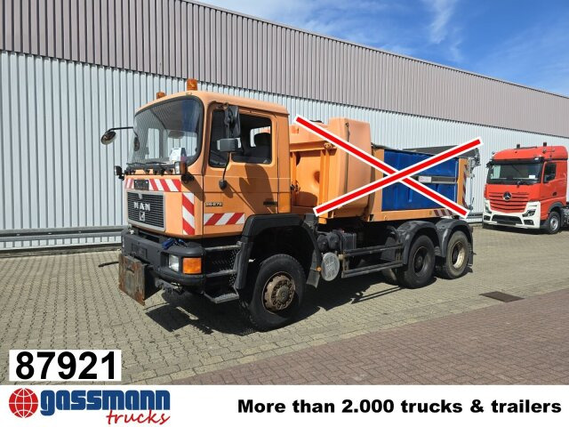 MAN F10 26.272 6x6, F90 - Φορτηγό σασί: φωτογραφία 1 MAN F10 26.272 6x6, F90 - Φορτηγό σασί: φωτογραφία 1