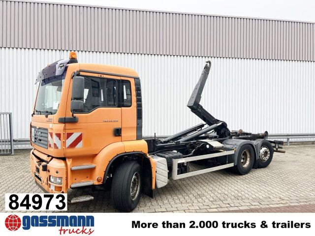 MAN TGA 26.350/400 6x2-2 BL, Lenk-/Liftachse - Φορτηγό φόρτωσης γάντζου, Φορτηγό με γερανό: φωτογραφία 1 MAN TGA 26.350/400 6x2-2 BL, Lenk-/Liftachse - Φορτηγό φόρτωσης γάντζου, Φορτηγό με γερανό: φωτογραφία 1