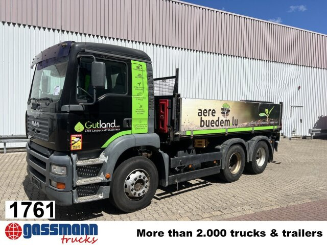 MAN TGA 26.363/410 6x4 BB, 2-S-Alukipper - Φορτηγό ανατρεπόμενο, Φορτηγό με γερανό: φωτογραφία 1 MAN TGA 26.363/410 6x4 BB, 2-S-Alukipper - Φορτηγό ανατρεπόμενο, Φορτηγό με γερανό: φωτογραφία 1