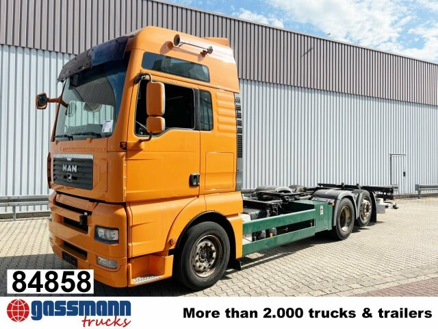 MAN TGA 26.440 6X2-2 LL, Intarder, Liftachse, LBW - Φορτηγό μεταφοράς εμπορευματοκιβωτίων/ Κινητό αμάξωμα: φωτογραφία 1 MAN TGA 26.440 6X2-2 LL, Intarder, Liftachse, LBW - Φορτηγό μεταφοράς εμπορευματοκιβωτίων/ Κινητό αμάξωμα: φωτογραφία 1