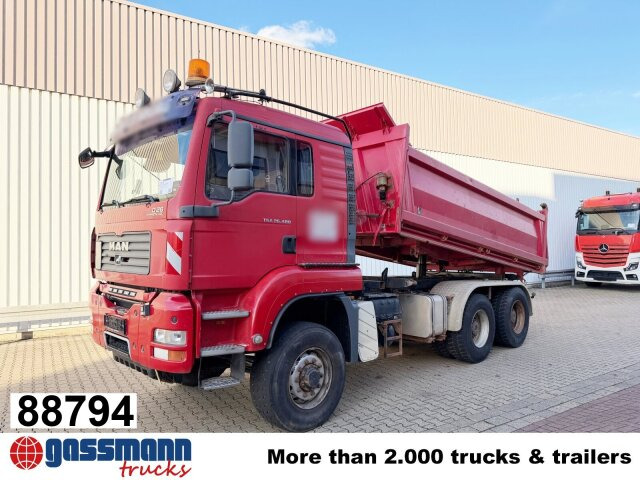 MAN TGA 26.480 6X6H BL, HydroDrive, Intarder, - Φορτηγό ανατρεπόμενο: φωτογραφία 1 MAN TGA 26.480 6X6H BL, HydroDrive, Intarder, - Φορτηγό ανατρεπόμενο: φωτογραφία 1