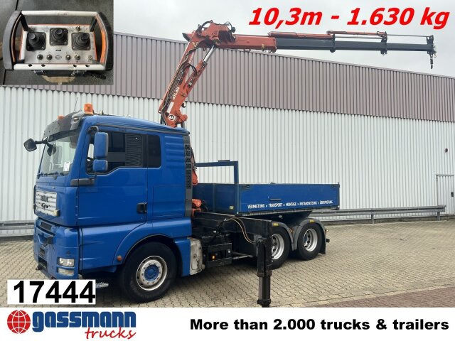 MAN TGA 26.480 6x4 BL, Intarder, SZM/Pritsche, Kran - Τράκτορας: φωτογραφία 1 MAN TGA 26.480 6x4 BL, Intarder, SZM/Pritsche, Kran - Τράκτορας: φωτογραφία 1