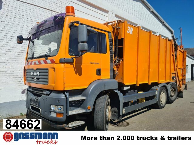MAN TGA 28.320 6X2-4 BL, Lenkachse, Schörling - Απορριμματοφόρο: φωτογραφία 1 MAN TGA 28.320 6X2-4 BL, Lenkachse, Schörling - Απορριμματοφόρο: φωτογραφία 1