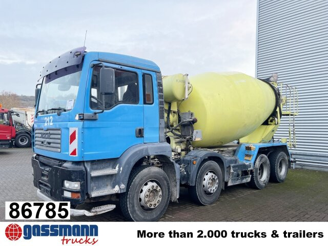 MAN TGA 35.410 8x4 BB, Betonmischer Karrena 10m³ - Μπετονιέρα φορτηγό: φωτογραφία 1 MAN TGA 35.410 8x4 BB, Betonmischer Karrena 10m³ - Μπετονιέρα φορτηγό: φωτογραφία 1