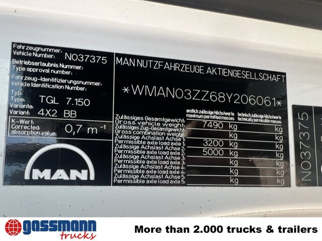 MAN TGL 7.150 4x2 BB mit LBW BÄR - Φορτηγό με ανοιχτή καρότσα: φωτογραφία 4 MAN TGL 7.150 4x2 BB mit LBW BÄR - Φορτηγό με ανοιχτή καρότσα: φωτογραφία 4