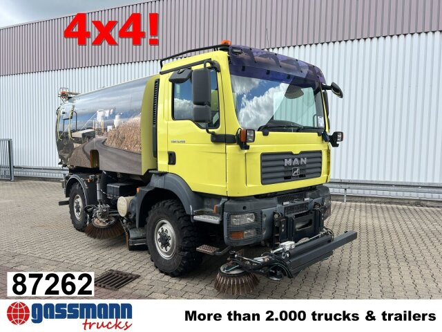 MAN TGM 13.280 4X4 BL, Kehhrmaschine Nothelfer Kobit - Σάρωθρο δρόμων: φωτογραφία 1 MAN TGM 13.280 4X4 BL, Kehhrmaschine Nothelfer Kobit - Σάρωθρο δρόμων: φωτογραφία 1