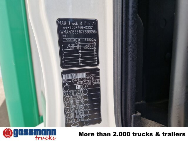 MAN TGM 15.250/340 4X2 BL, Tiefkühlkoffer, - Φορτηγό ψυγείο: φωτογραφία 4 MAN TGM 15.250/340 4X2 BL, Tiefkühlkoffer, - Φορτηγό ψυγείο: φωτογραφία 4