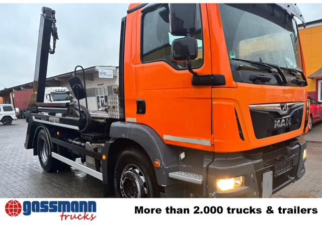 MAN TGM 18.290 4x2 BB, Tele-Absetzer - Φορτηγό καδοφόρος φορτωτής: φωτογραφία 3 MAN TGM 18.290 4x2 BB, Tele-Absetzer - Φορτηγό καδοφόρος φορτωτής: φωτογραφία 3