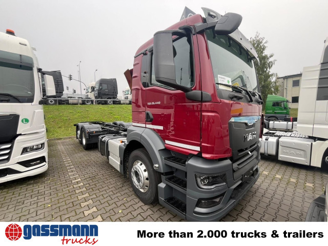 MAN TGS 26.440 6x2-4 LL CH, Lenk-/Liftachse, Navi, - Φορτηγό σασί: φωτογραφία 2 MAN TGS 26.440 6x2-4 LL CH, Lenk-/Liftachse, Navi, - Φορτηγό σασί: φωτογραφία 2