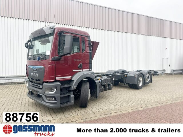 MAN TGS 26.440 6x2-4 LL CH, Lenk-/Liftachse, Navi, - Φορτηγό σασί: φωτογραφία 1 MAN TGS 26.440 6x2-4 LL CH, Lenk-/Liftachse, Navi, - Φορτηγό σασί: φωτογραφία 1