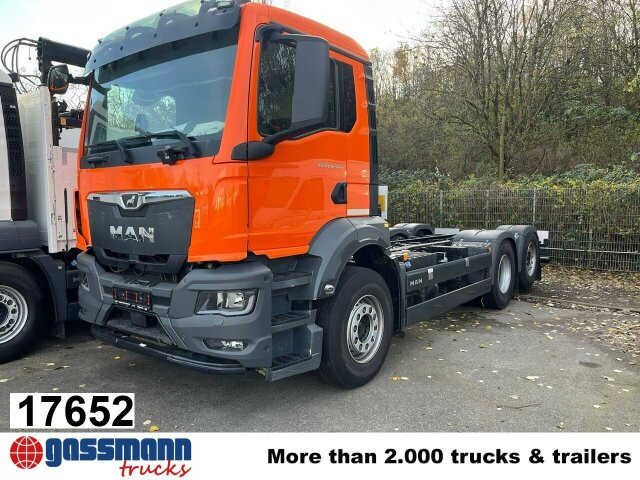 MAN TGS 26.470 6x2-4 BL CH, Lenk-/Liftachse, NMV - Φορτηγό σασί: φωτογραφία 1 MAN TGS 26.470 6x2-4 BL CH, Lenk-/Liftachse, NMV - Φορτηγό σασί: φωτογραφία 1