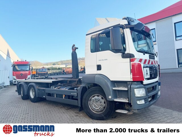 Φορτηγό φόρτωσης γάντζου MAN TGS 26.480 6x2-4 BL, Lenk-Liftachse, VDL: φωτογραφία 9