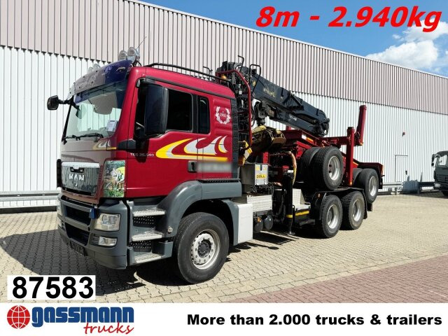 MAN TGS 26.540 6X4 BL, Intarder, Kran Epsilon - Φορτηγό ξυλείας, Φορτηγό με γερανό: φωτογραφία 1 MAN TGS 26.540 6X4 BL, Intarder, Kran Epsilon - Φορτηγό ξυλείας, Φορτηγό με γερανό: φωτογραφία 1