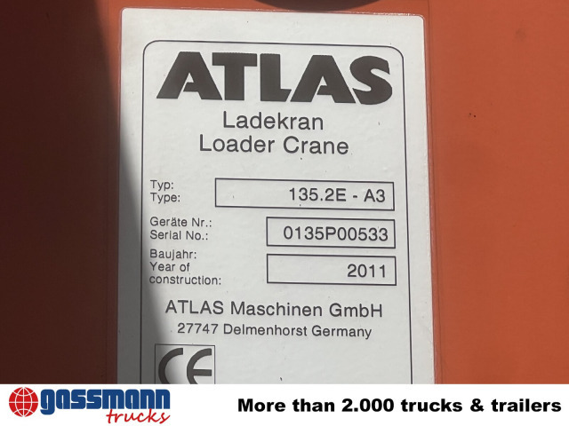 MAN TGS 35.440 8x4 BL, Meiller 19.62, Atlas Kran - Φορτηγό φόρτωσης γάντζου, Φορτηγό με γερανό: φωτογραφία 3 MAN TGS 35.440 8x4 BL, Meiller 19.62, Atlas Kran - Φορτηγό φόρτωσης γάντζου, Φορτηγό με γερανό: φωτογραφία 3