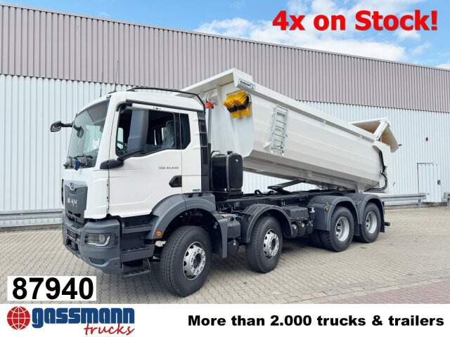 MAN TGS 41.440/480 8x4 BB, Mulde ca. 16m³ mit - Φορτηγό σασί: φωτογραφία 1 MAN TGS 41.440/480 8x4 BB, Mulde ca. 16m³ mit - Φορτηγό σασί: φωτογραφία 1