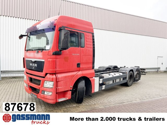 MAN TGX 26.440 6x2-2 LL, Lenk-Liftachse - Φορτηγό σασί: φωτογραφία 1 MAN TGX 26.440 6x2-2 LL, Lenk-Liftachse - Φορτηγό σασί: φωτογραφία 1
