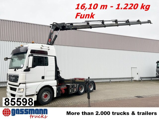 MAN TGX 26.480 6x4 BLS mit Kran Hiab 288E-6 Hipro, - Τράκτορας: φωτογραφία 1 MAN TGX 26.480 6x4 BLS mit Kran Hiab 288E-6 Hipro, - Τράκτορας: φωτογραφία 1