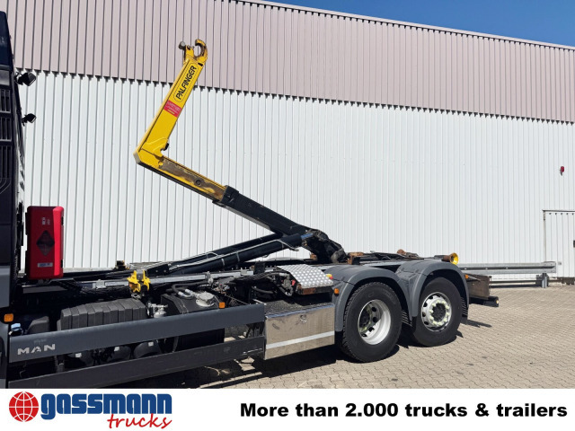 MAN TGX 26.510 6X2-4 LL, Lenk-/Liftachse, Funk - Φορτηγό φόρτωσης γάντζου: φωτογραφία 2 MAN TGX 26.510 6X2-4 LL, Lenk-/Liftachse, Funk - Φορτηγό φόρτωσης γάντζου: φωτογραφία 2