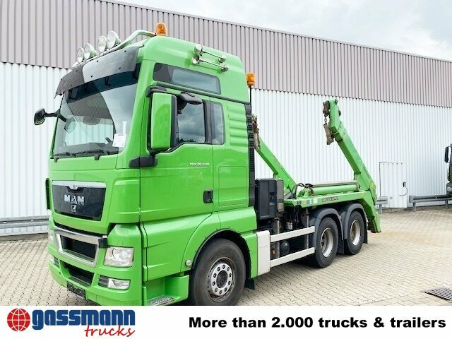 Φορτηγό καδοφόρος φορτωτής MAN TGX 26.540 6x4 BB, Intarder, XXL-Fahrerhaus: φωτογραφία 8