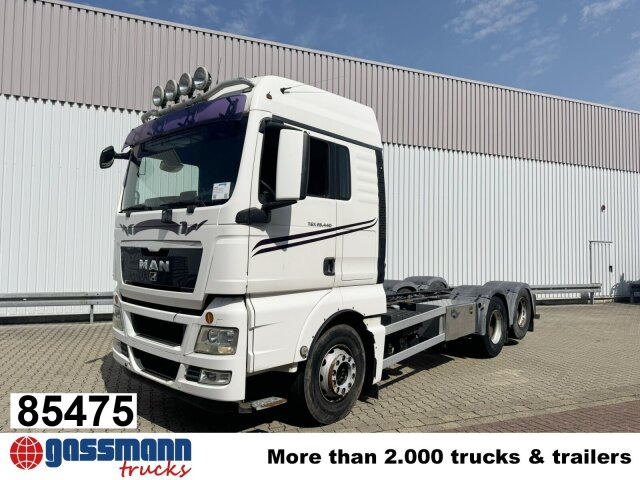 MAN TGX 28.440 6X2-2 BL, Liftachse, Motorabtrieb - Φορτηγό σασί: φωτογραφία 1 MAN TGX 28.440 6X2-2 BL, Liftachse, Motorabtrieb - Φορτηγό σασί: φωτογραφία 1