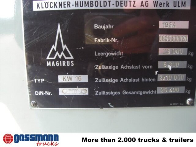 Magirus Deutz Magirus Uranus 250D 22 KW16 - Πυροσβεστικό όχημα, Φορτηγό με γερανό: φωτογραφία 4 Magirus Deutz Magirus Uranus 250D 22 KW16 - Πυροσβεστικό όχημα, Φορτηγό με γερανό: φωτογραφία 4