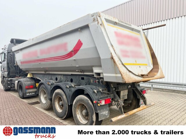 Meiller MHPS 12/27, Stahlmulde ca. 26m³, Liftachse - Επικαθήμενο ανατρεπόμενο: φωτογραφία 5 Meiller MHPS 12/27, Stahlmulde ca. 26m³, Liftachse - Επικαθήμενο ανατρεπόμενο: φωτογραφία 5