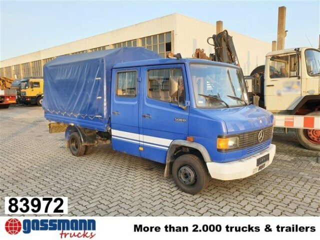 Mercedes-Benz 508 D 4x2 Doka, EX-THW - Φορτηγό με ανοιχτή καρότσα: φωτογραφία 1 Mercedes-Benz 508 D 4x2 Doka, EX-THW - Φορτηγό με ανοιχτή καρότσα: φωτογραφία 1