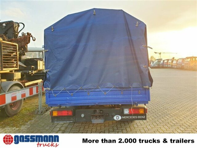 Φορτηγό με ανοιχτή καρότσα Mercedes-Benz 508 D 4x2 Doka, EX-THW: φωτογραφία 11 Φορτηγό με ανοιχτή καρότσα Mercedes-Benz 508 D 4x2 Doka, EX-THW: φωτογραφία 11