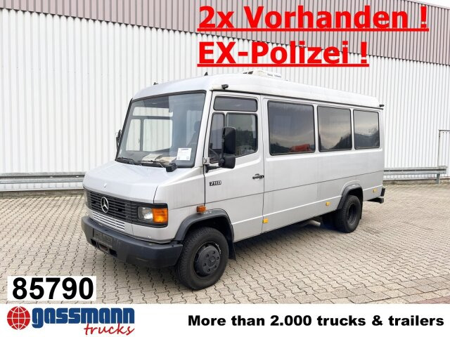 Mercedes-Benz 711 D-KA 4x2, Standklima, 11-Sitze, 2 x on stock - Μικρό λεωφορείο, Επιβατικό βαν: φωτογραφία 1 Mercedes-Benz 711 D-KA 4x2, Standklima, 11-Sitze, 2 x on stock - Μικρό λεωφορείο, Επιβατικό βαν: φωτογραφία 1