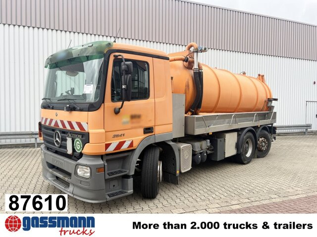 Mercedes-Benz Actros 2541 L 6x2, Lenkachse, Küller Saug- und - Σάρωθρο δρόμων: φωτογραφία 1 Mercedes-Benz Actros 2541 L 6x2, Lenkachse, Küller Saug- und - Σάρωθρο δρόμων: φωτογραφία 1